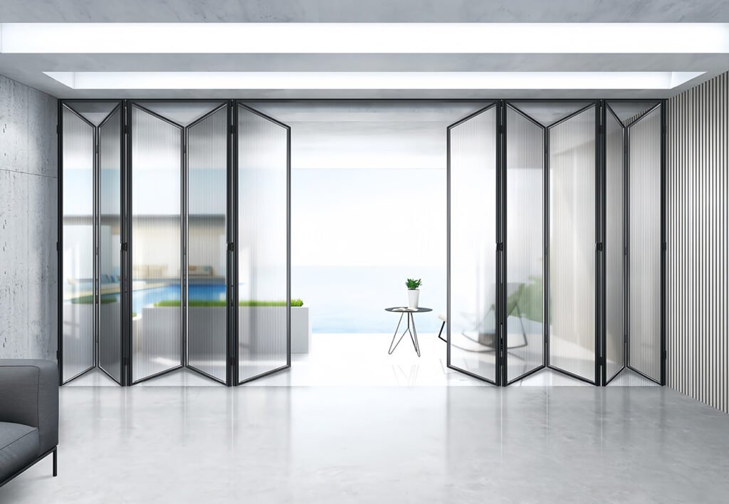Frameless-Folding-Door